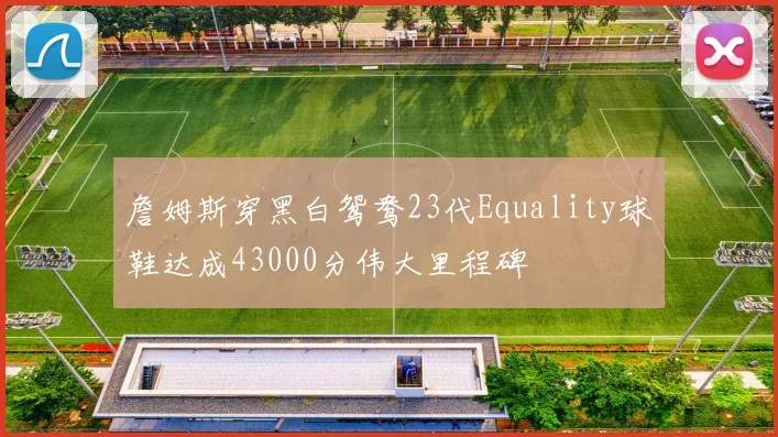 詹姆斯穿黑白鸳鸯23代Equality球鞋达成43000分伟大里程碑